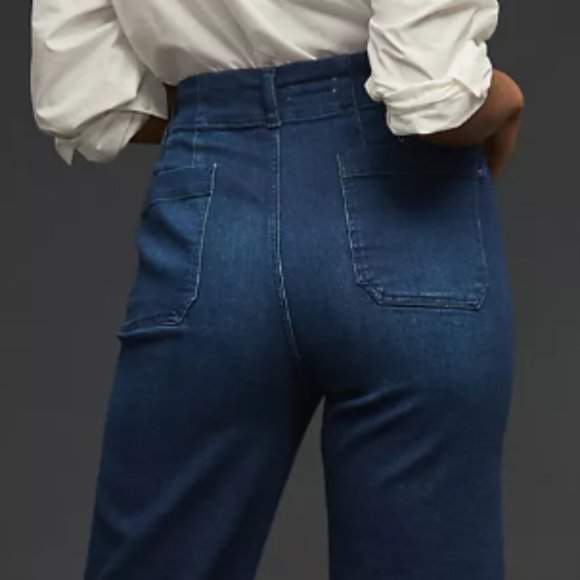 Anthropologie Pilcro The Skipper Wide-Leg Jeans  NWT - Picture 6 of 11